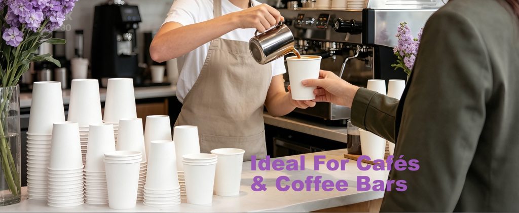 8 oz 100 Pack Bulk Disposable Coffee Cups, White Disposable Paper Cups, Coffee Cups for Hot Tea, Chocolate and Cold Drinks 8 oz 100 pack bulk disposable coffee cups, white disposable paper cups, coffee cups for hot tea, chocolate and cold drinks